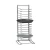 Import 14 Shelves Chrome Plated Stainless Steel Pizza Rack from China