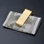 Import 15 * 50mm metal money clip Professional metal customization Metal bookmark from China