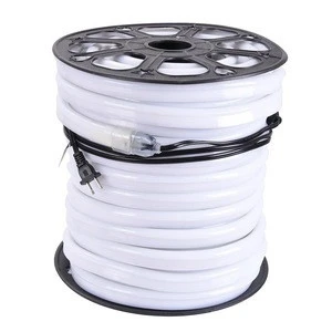 164&#39; to 330&#39; 12V Cold White 6000K Flex Neon Rope Light Waterproof LED Strip Light