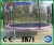 16FT CE Outdoor Biggest Home Gym Sport trampoline with safety net ladder