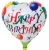 Import 18 Several Designs Can Mixed Birthday Theme Roundness Foil Aluminum Balloons Birthday Party Balloons Birthday Helium Balloons from China