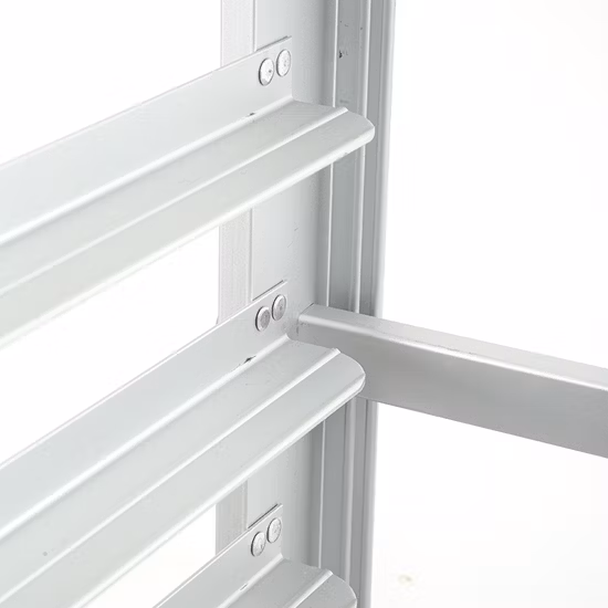 Import 18 Tier 1780X650X470mm Aluminum Hotel Restaurant Tall Mobile Baking Pan Rack Trolley from China