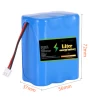 18650 lithium battery 12v three strings two and 6000mah battery medical equipment solar 12V lithium battery pack