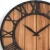 Import 18&quot; Antique Home Decor Metal and Wood Farmhouse Wall Clock from China
