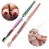1Pc Cuticle Pusher Dead Skin Remover UV Gel Acrylic Nails Extension Pincher Manicure Tool Nail C Curve Pinching Pusher Tool
