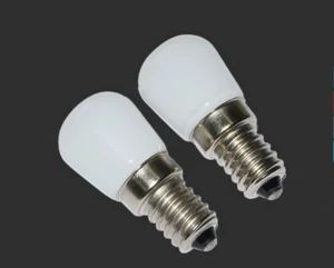 1Pcs New Mini E14 3W AC 220V 240V LED Candle lamp COB Bulb Chandelier light For Fridge Refrigerator Freezer