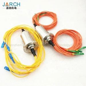 2 channels Fiber Optic rotary joint / FORJ for photoelectric theodolite