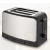 Import 2 slice ss stainless steel extra wide slot bread/begal toaster, reheat/defrost/ 7 level brown bread toaster for the home from China