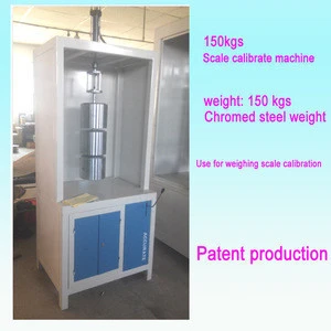 200kgs weighing scale calibration machine, calibration weight auto loading,bathroon scale calibration mchines