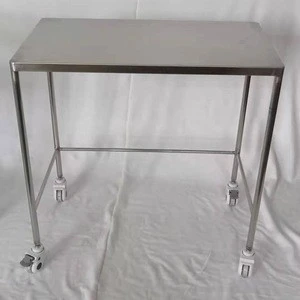 201/304 stainless steel surgical instrument table used hospital beds for sale