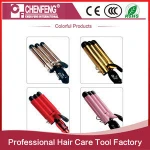 2017 new salon equipment custom colorful curling iron hair curler roller