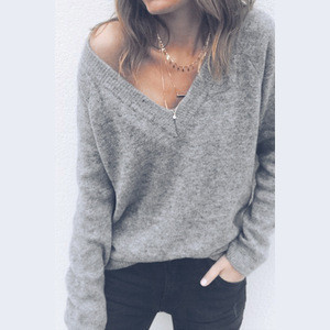 loose woolen sweater