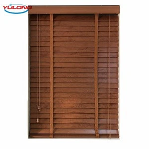 2018 High End Horizontal Style Wooden Venetian Blinds Shades For Home