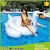 Import 2018 hot selling inflatable floating swan pool floats summer swimming rafts inflatable adult raft from China