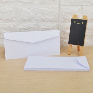2018 Hot Selling White Invitation Card Paper Envelope For Packaging