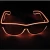 Import 2018 New Products Wholesale Colorful Led EL Wire Glasses For Party from China