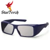2018Large frame high-end circular polarized light REALD movie city general 3D glasses