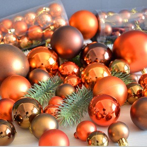 2020 christmas balls  manufacturers wholesale christmas ball plastic ornament christmas tree decoration