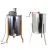 Import 2020 Factory Directly Supply 2 4 6 8 12 20 24 Frame Automatic Radial Motor Used Manual Electric Honey Extractor from China