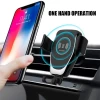 2020 High Quality 10w Fast Wireless Car Charger Gravity Automatic Phone Mount in Car Wireless Charger for Phone Holder
