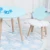 Import 2020 Hot Sale Cartoon Ocean Series Kids Table and Chair Set  Solid Wood Children Study Desk Set Baby Home Furniture from China