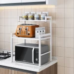 2020 Hot Sale Two And A Half Layers Multifunction Rack Microwave Oven Rack
