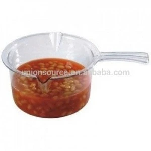 2020 hot saling 600Ml Plastic multi purpose pot Microwave Saucepan Vegetable Cooking Pot