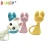 Import 2020 Natural Rubber Fox Stop Thumb Sucking Autism Sensory Toys Baby Teethers from China