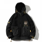 2020 new model high quality hip hop polyester jacket mens work jacket man fleece jacket