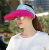 2020 new style summer best selling sun visor uv400 protection big hat for women