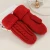 Import 2020 new Women Fashion Knit Twist Flowers Mittens Winter Female Wool Plus Cashmere Velvet Thickening Warm Full Finger Gloves from China