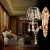 Import 2020 popular crystal wall lamp led high lumen indoor decorative luxury gold modern wall lamps for home from China
