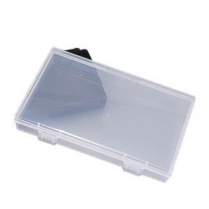 2020  transparent color plastic boxes Carrying Face Mask Case  Storage Box for Disposable Face Mask  MC-007
