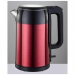 2021 double wall Kettle New mould black color two layers fast water boiler electric kettle
