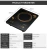 Import 2021 Factory Price 2000W Touch Induction Cooker Stove Black Single Cooker Induction Cooktop from China