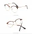 Import 2021 NEW Anti Blue Light Glasses Frame Women Eye Protection Anti Radiation Eyeglasses Men Anti-Blue Rays No Degree Round Glasses from China