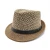 Import 2021 New Style Brown Adults Plaid Sombrero Spring Straw Men Hats Fedora from China