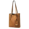 2022 Luxury Design Ladies Soft Leather Large Bucket Tote Hand Bag Shoulder Handbag