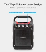 2.1 Magic Magnet Amplifier Sound Speaker Mobile Passive Radio Speaker Professional Audio Echo Voice Portable Speaker With Micro