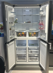 220V 50Hz side by side door fridge refrigerator with water dispenser for sale