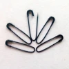 22mm french safety pin in black color