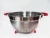 Import 24mm Metal fruit basket kitchen strainer types of colanders from China
