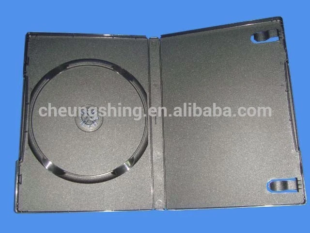 25 years manufacturing experience on plastic packaging 7mm 14mm DVD CD case