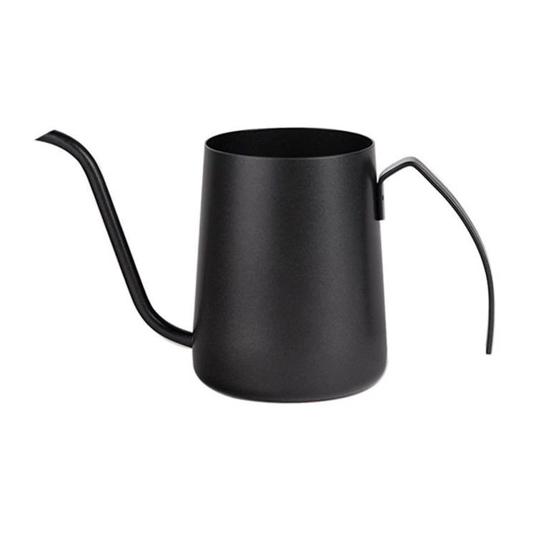250ml Black Stainless Steel Coffee Hand Pot Pour Over Kettle Gooseneck Spout Drip