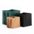 Import 25kg Thick square kraft paper wide bottom cake custom-made flower gift takeaway bag with rope handle from China