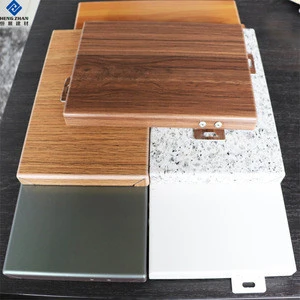 2.5mm thickness Color Pre Painted Aluminum Alloy Cladding Wall Panel