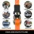Import 25MM Width Customized Orange Colour 4 Pack Clamshell Ratchet Cargo Lashing Belt Tie  strap from China
