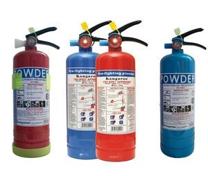 2Kg /4.5lbs Powder Fire Extinguisher ABC50% Dry Powder With Diaphragm Gauge ,FOOT RING TYPE