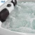3 person luxury control system high quality garden Acrylic Whirlpools hot spa tub