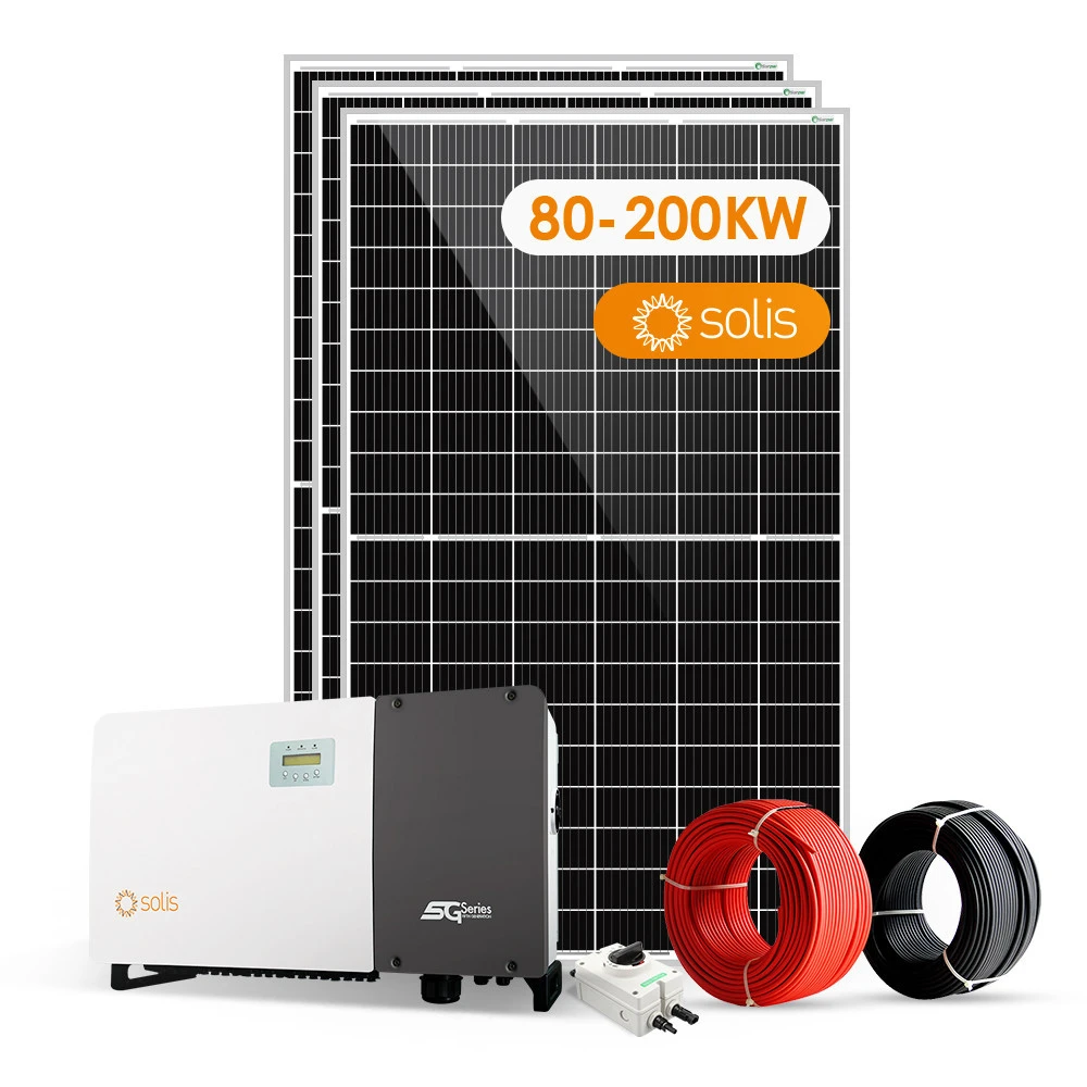 3 Phase Grid Tie Grid Solar System Green Solar Energy 100000W 120Kw 150Kw 180Kw With Best Price